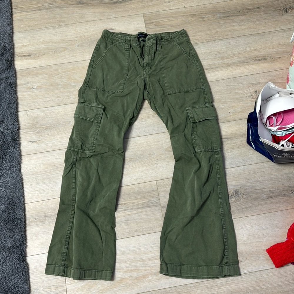 Low Rise flare utility pants